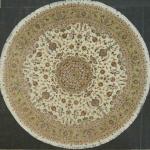 Masterpiece Persian Tabriz silk/wool  10' Diameter.