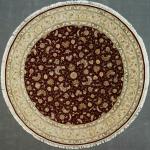 Super Fine Chinese Tabriz silk/wool 9' Diameter. 